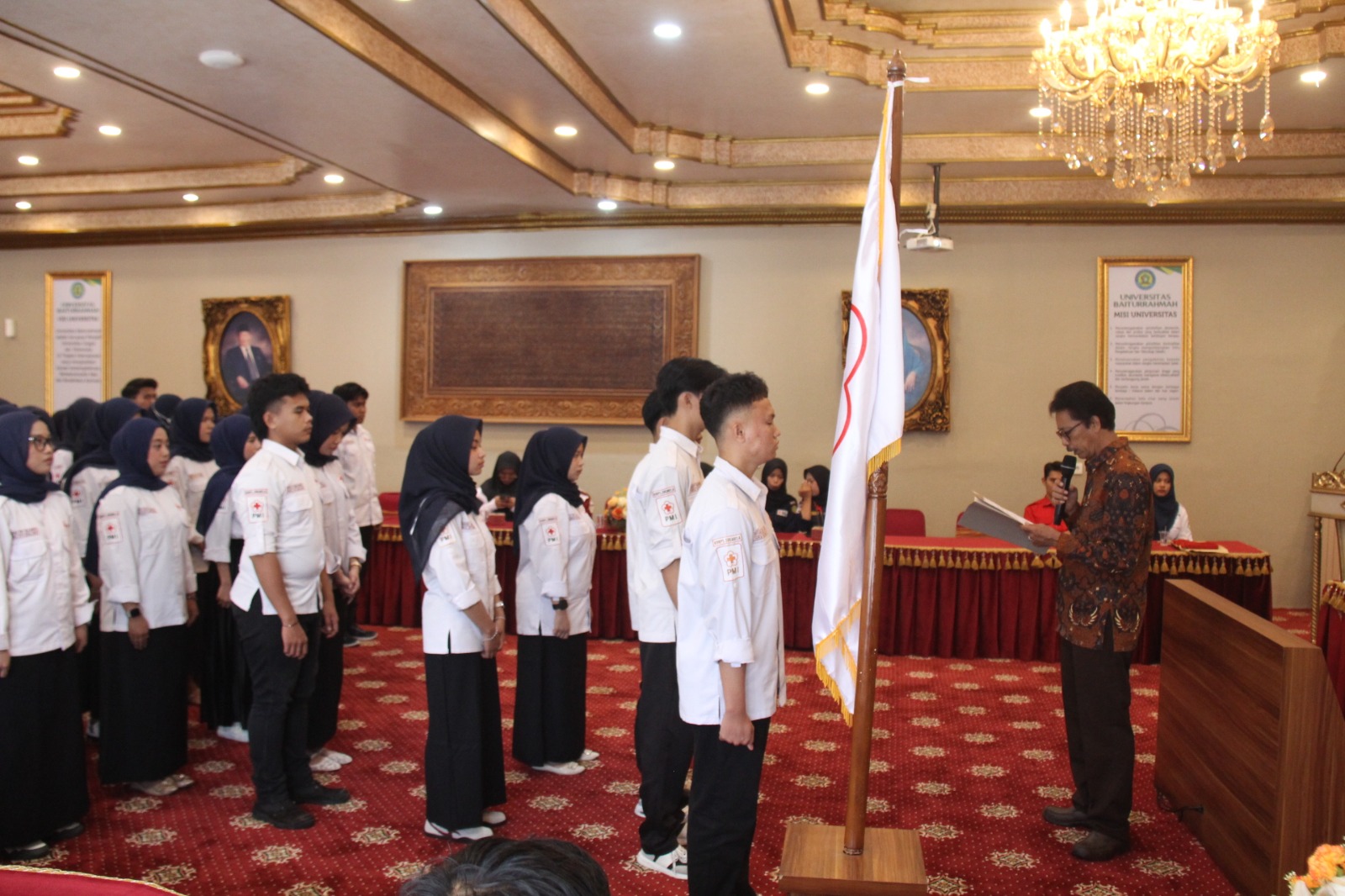 Pengurus KSR PMI UNBRAH Periode 2026/2027 Resmi Dilantik