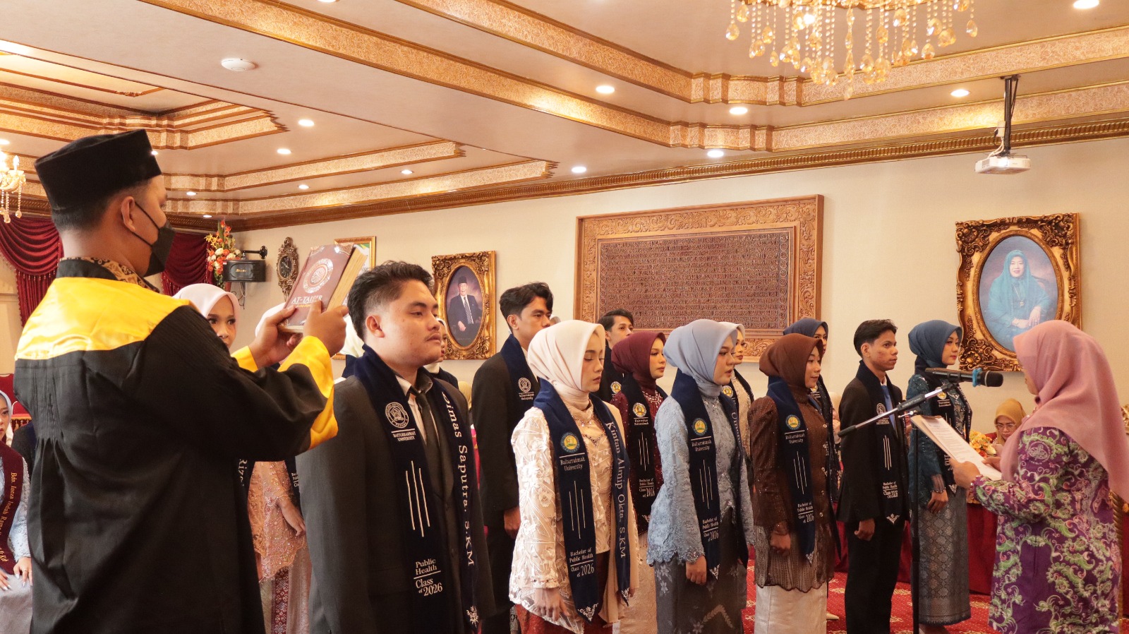 Fikes Unbrah Gelar Yudisium dan Sumpah Profesi Gabungan Tiga Prodi