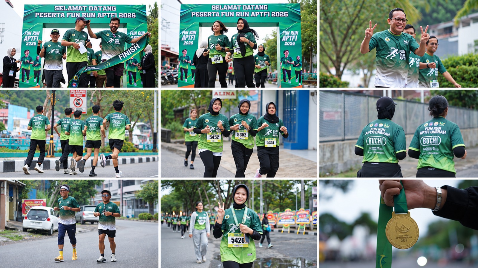 Seribu Peserta Ikuti APTFI Fun Run, Dirangkai Donor Darah dan Pemeriksaan Kesehatan