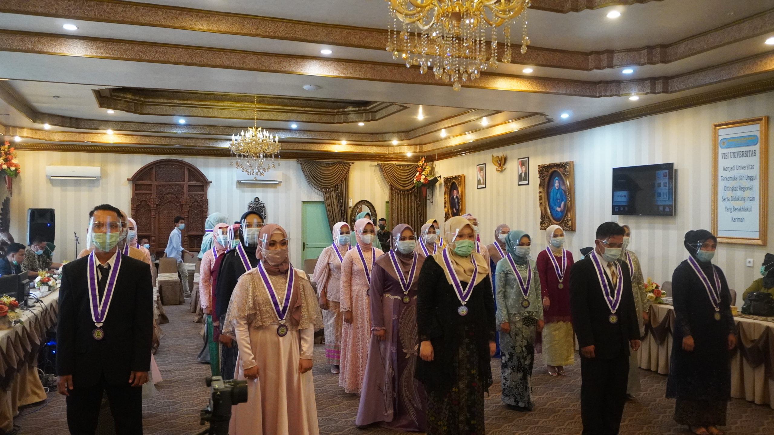 FKG Unbrah Gelar Yudisium Dokter Gigi Ke-78