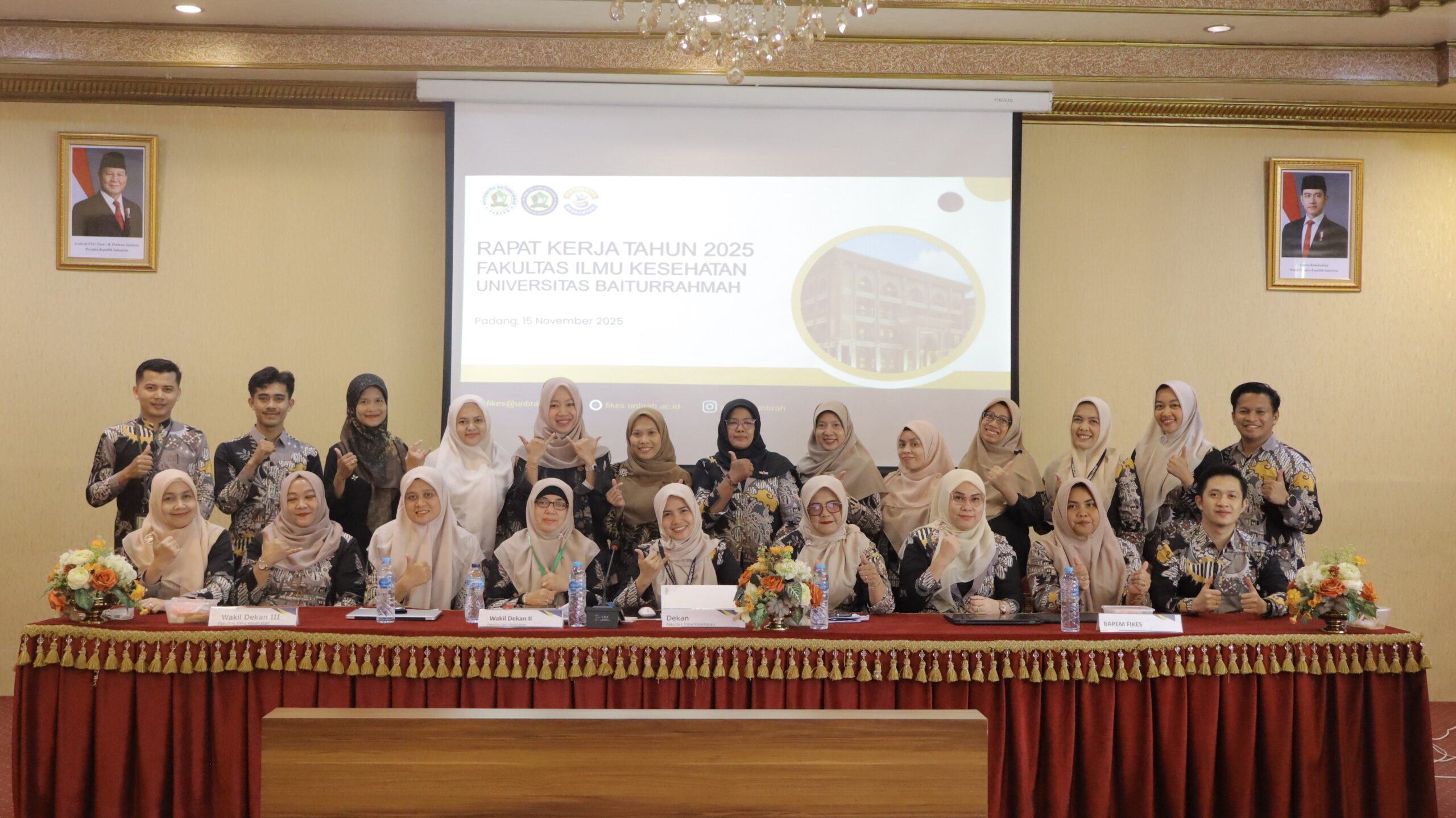 Fakultas Ilmu Kesehatan Unbrah Laksanakan Raker 2025