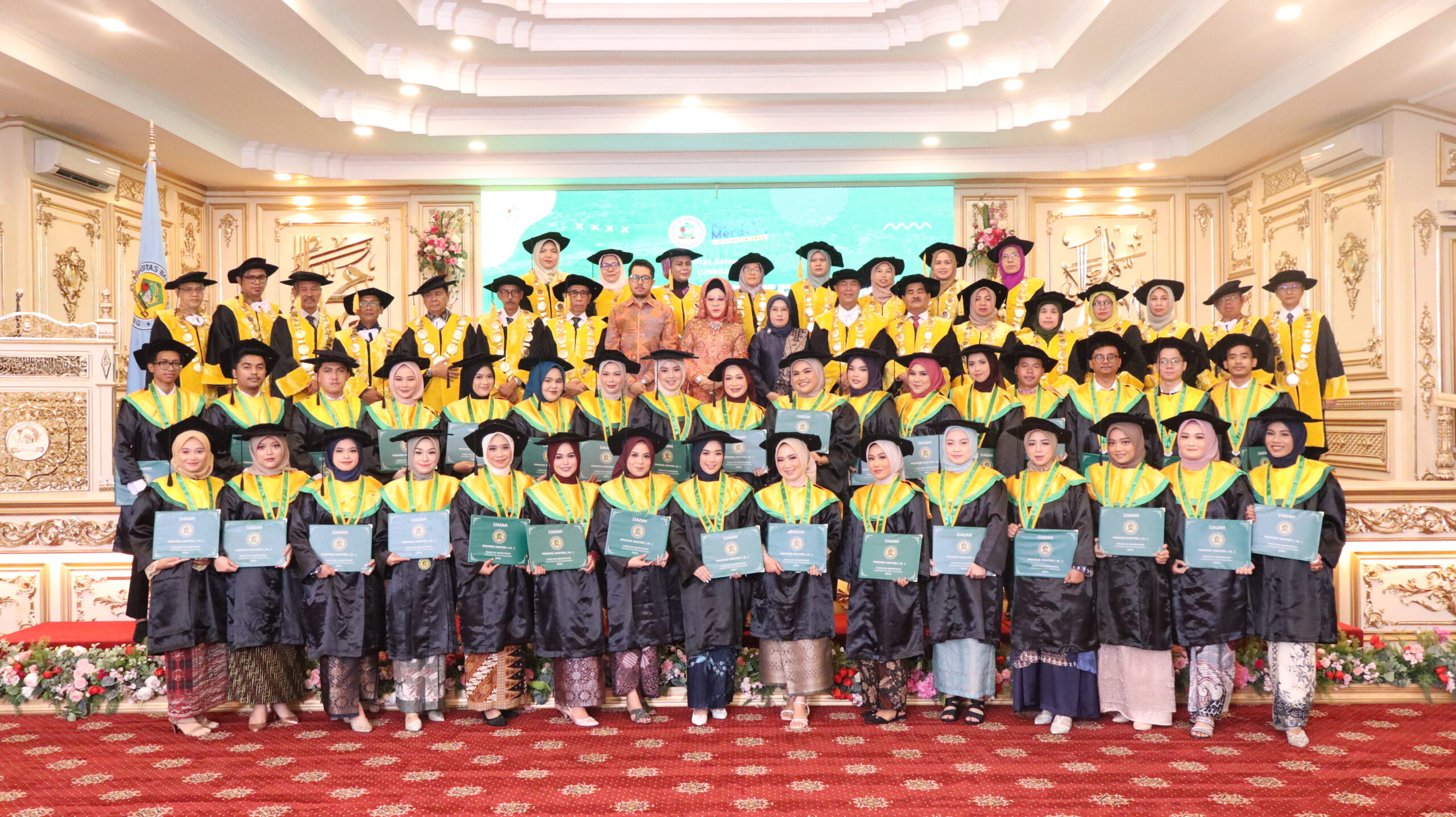Unbrah Gelar Wisuda 91 Hari Pertama