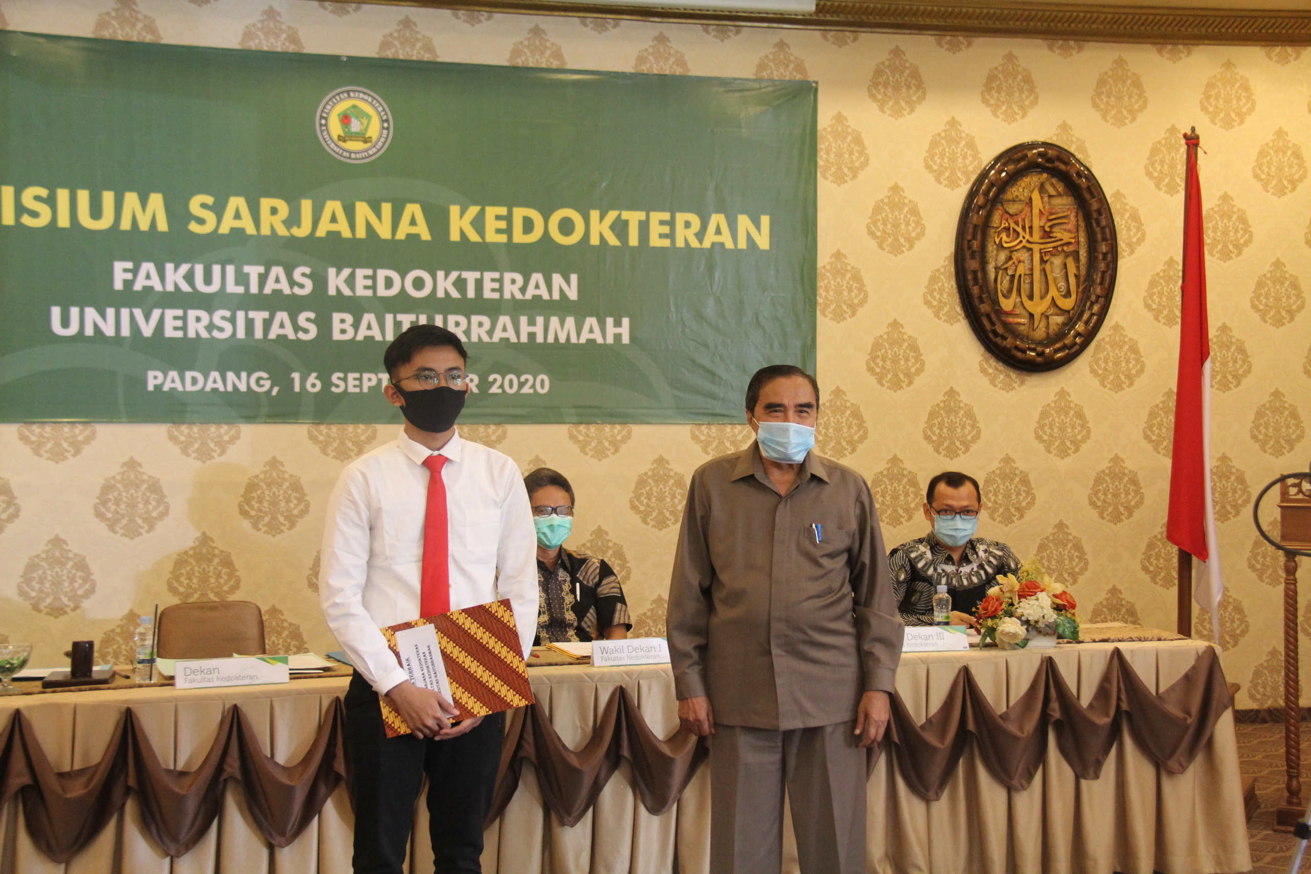 Fakultas Kedokteran Unbrah Laksanakan Yudisium Sarjana Kedokteran Ke-77 Secara Daring