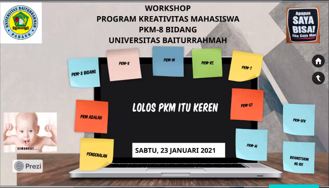 Unbrah Gelar Workshop PKM 8 Bidang Secara Daring