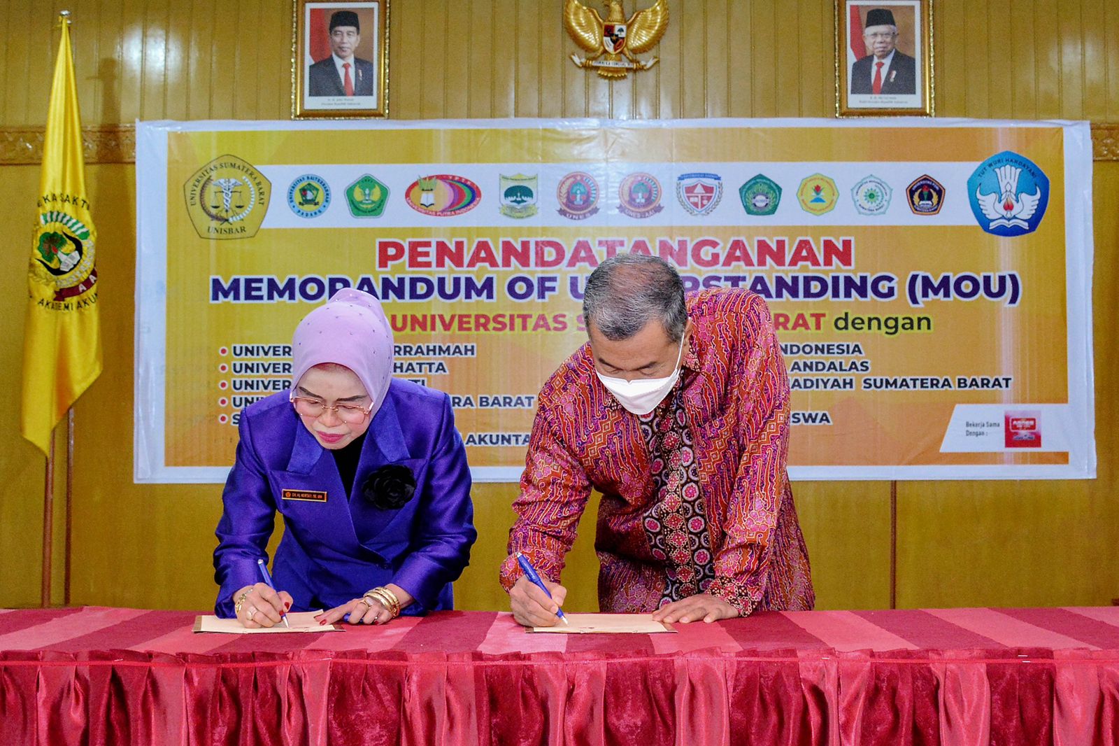 Unbrah – Unisbar Kerja Sama Tridharma Perguruan Tinggi