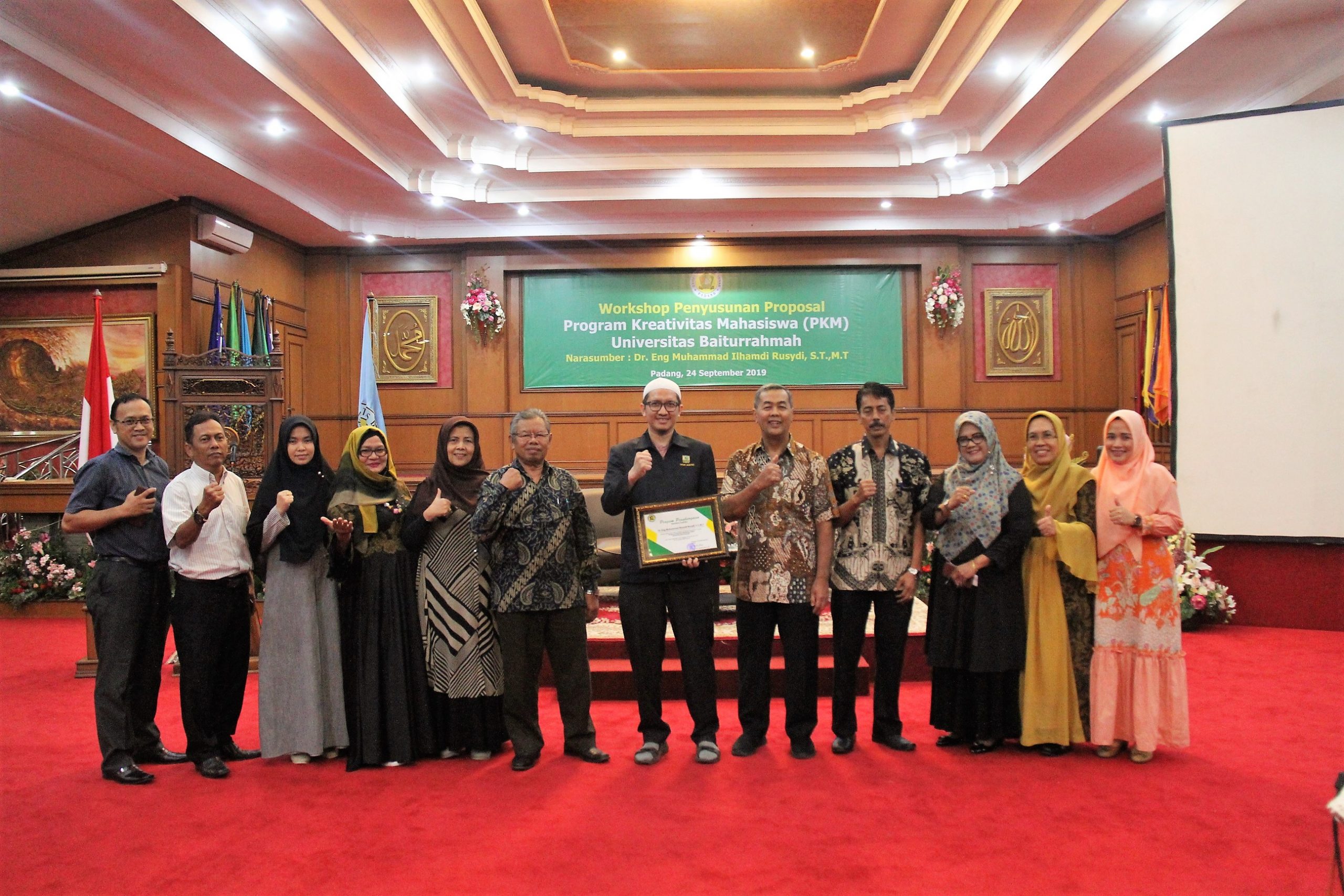 Doktor Teknik Unand Sharing Penulisan Proposal PKM di Unbrah