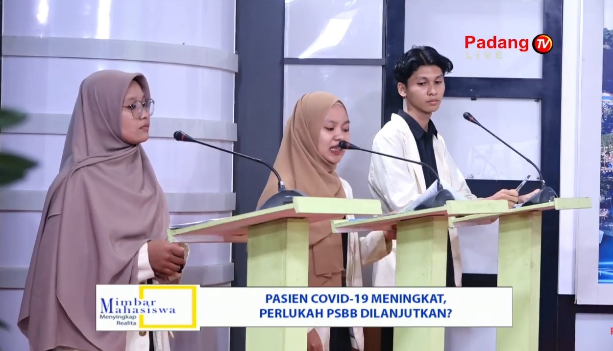 Mimbar Mahasiswa Padang TV Pertemukan FKM Unbrah vs FKM Unand