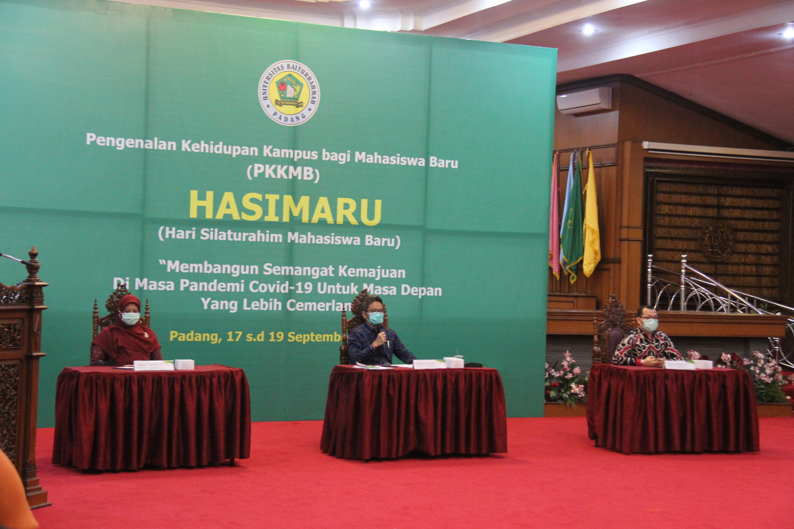 Unbrah Gelar Hasimaru Fakultas Serentak Secara Daring
