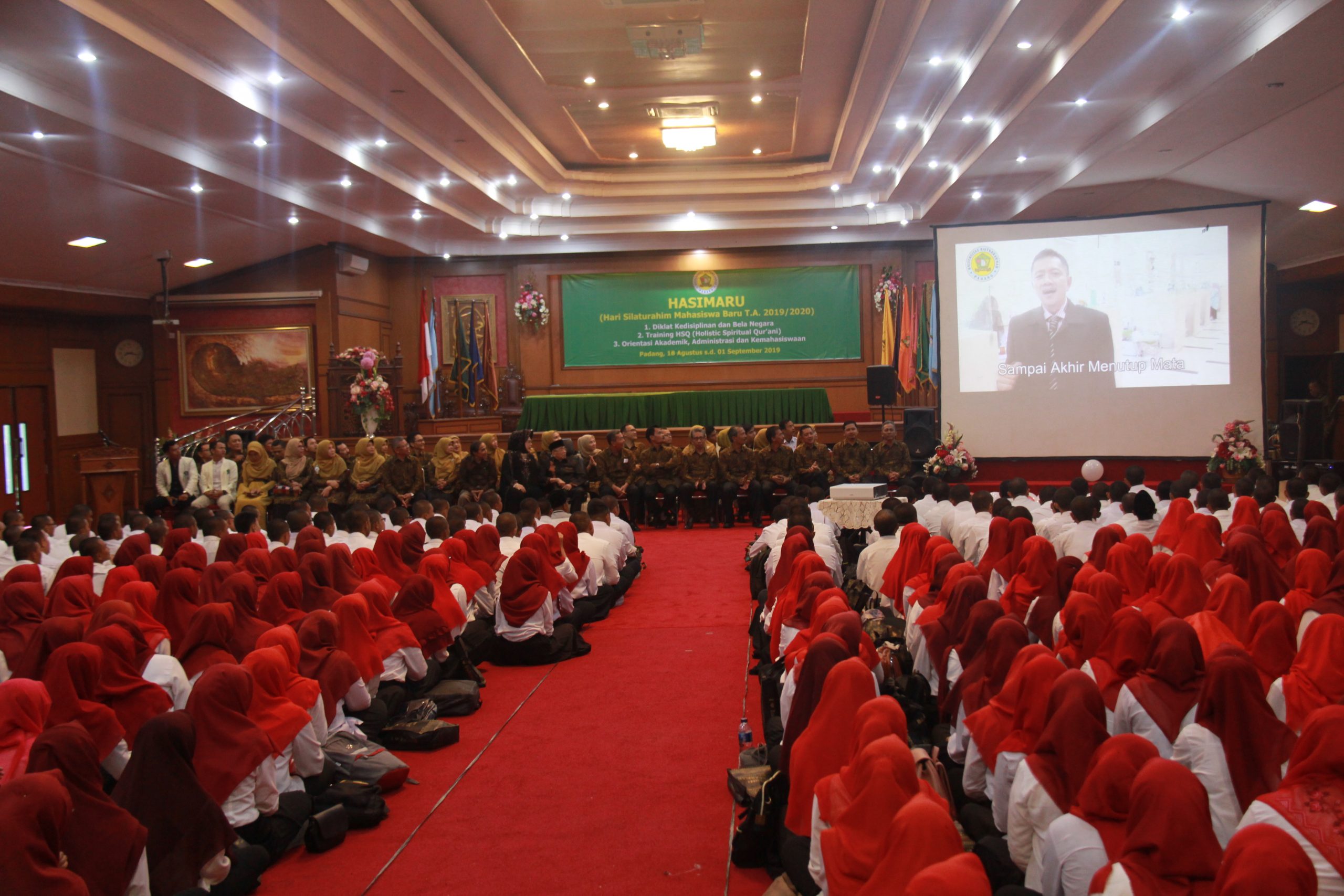Mahasiswa Baru Unbrah Ikuti Kegiatan Pengenalan Lingkungan Kampus Hasimaru 2019