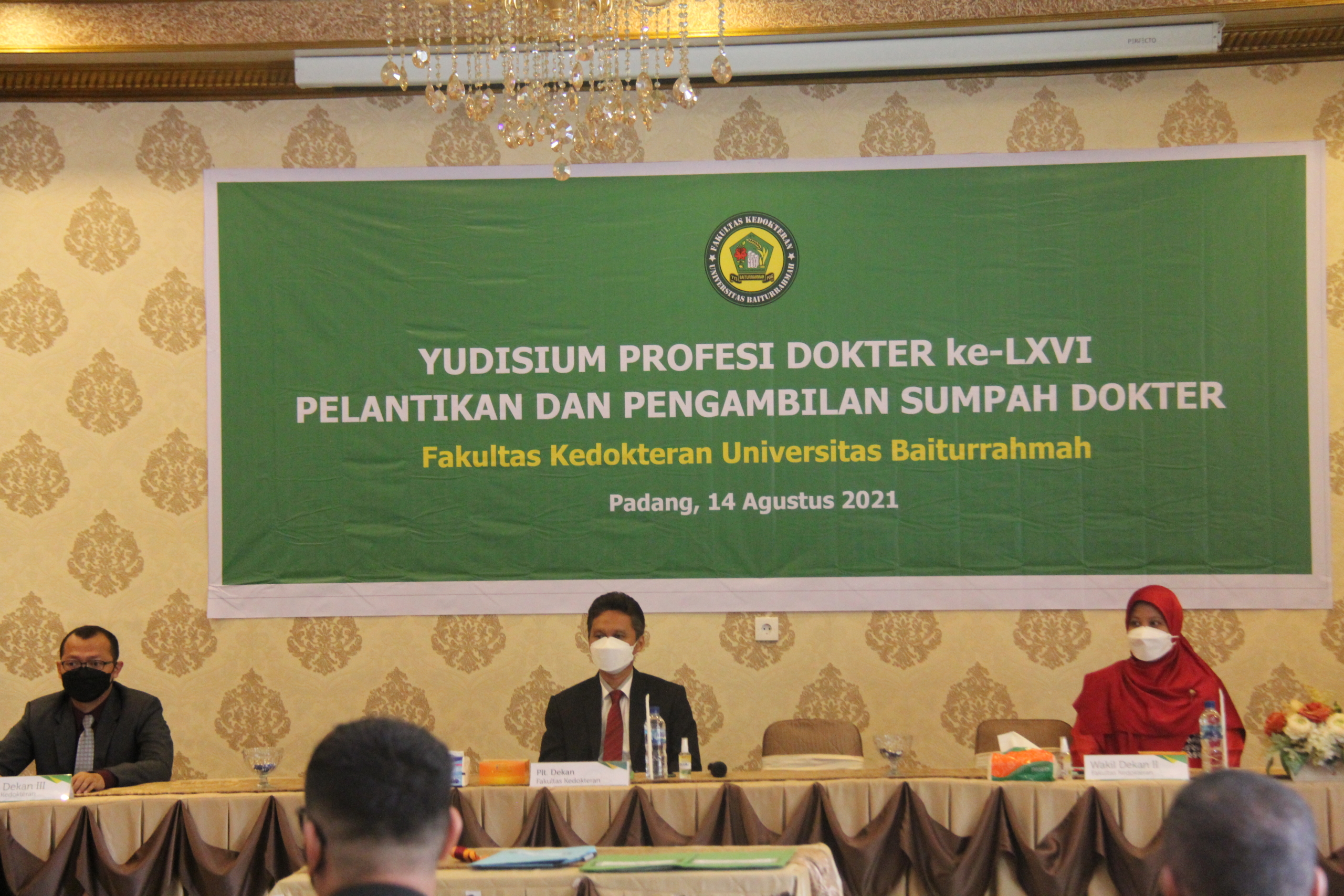 FK Unbrah Gelar Yudisium Profesi Dokter Ke 66 Secara Daring