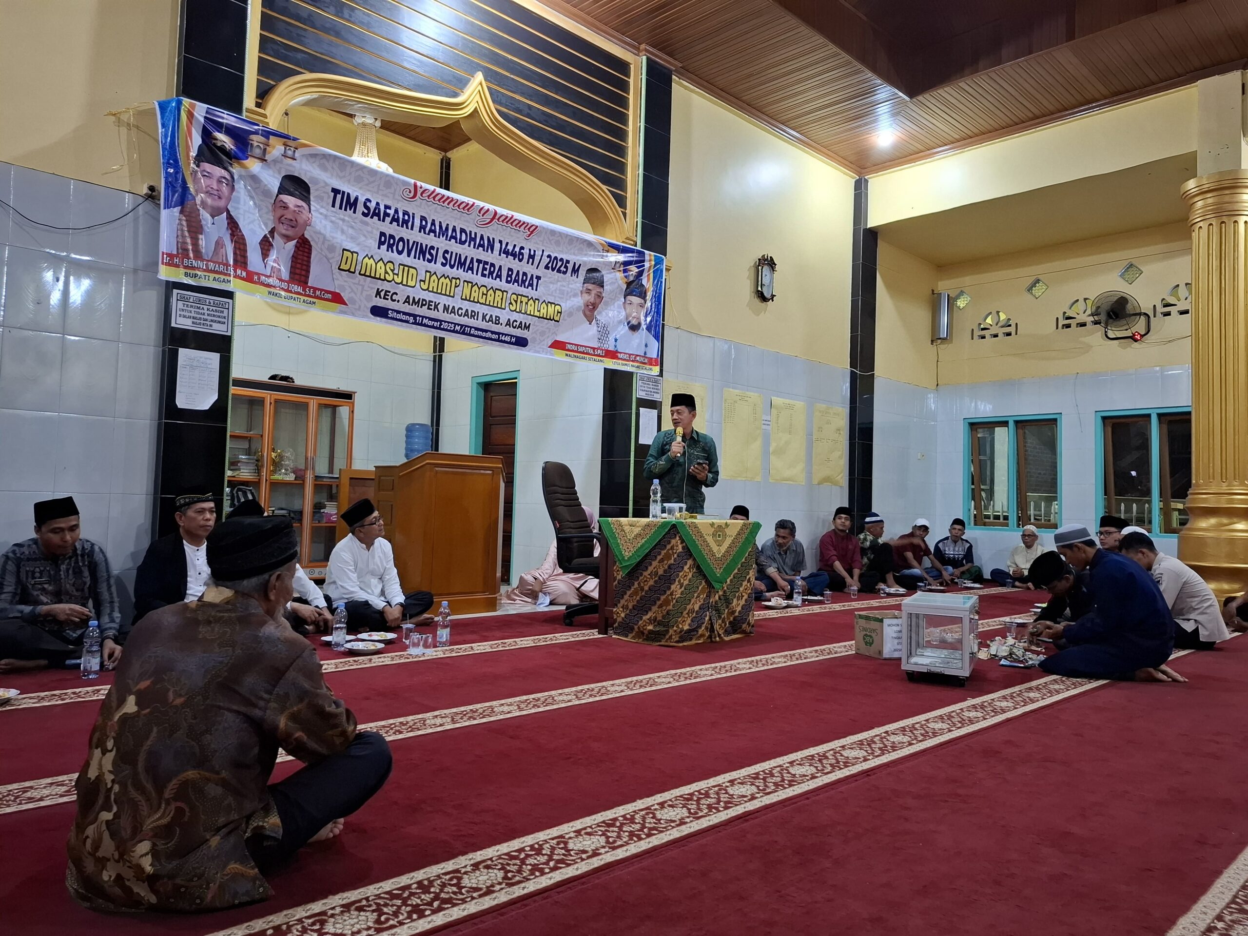 Tim Unbrah Ikuti Safari Ramadhan Ke Agam