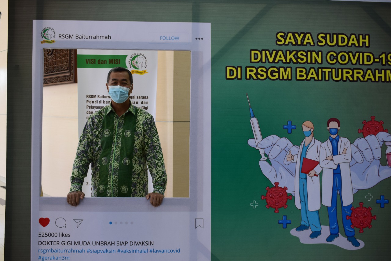 Universitas Baiturrahmah Laksanakan Vaksinasi Kepada Tenaga Kependidikan, Dosen dan Mahasiswa