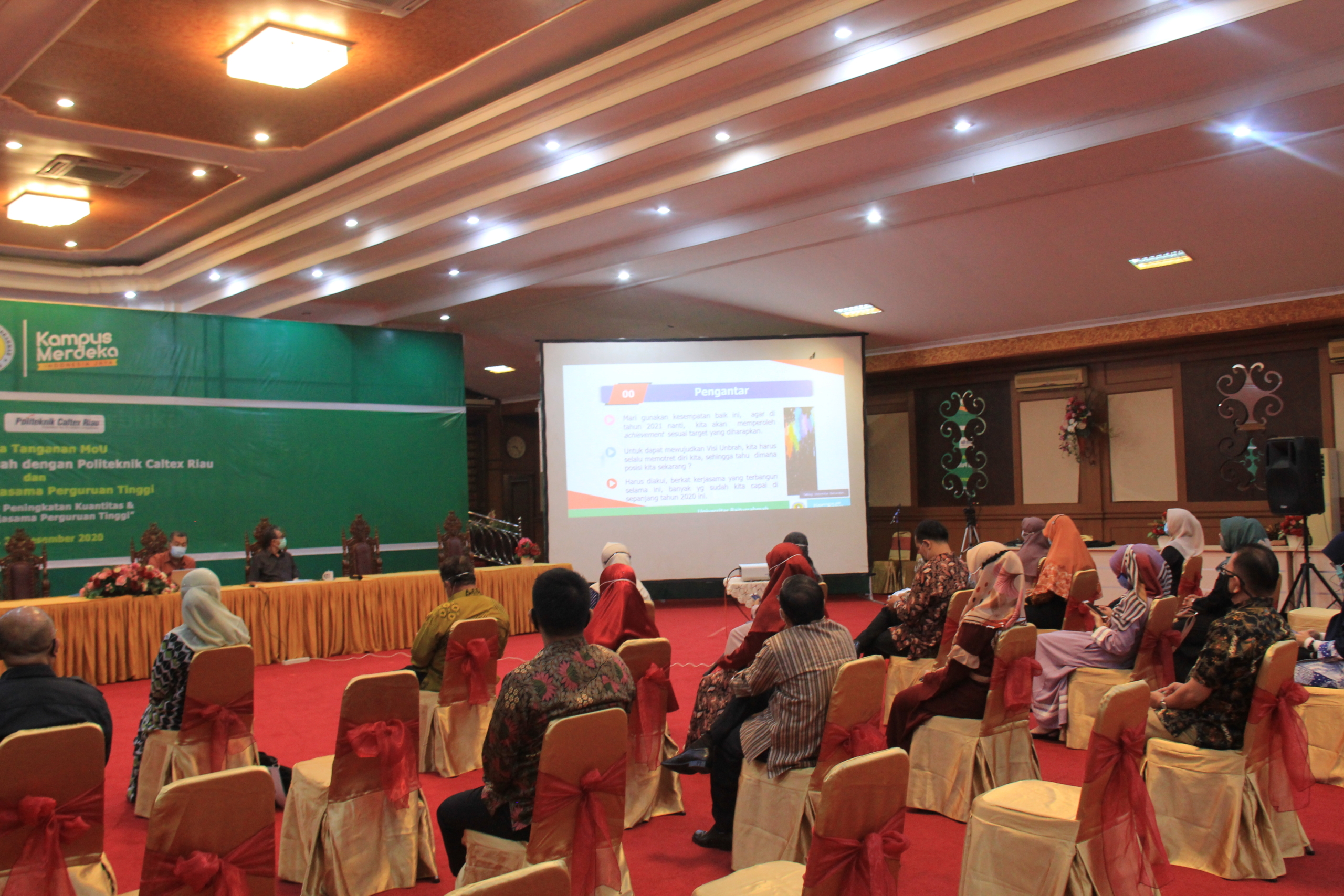 Unbrah Gelar Dialog Akhir Tahun Bahas Capaian 2020