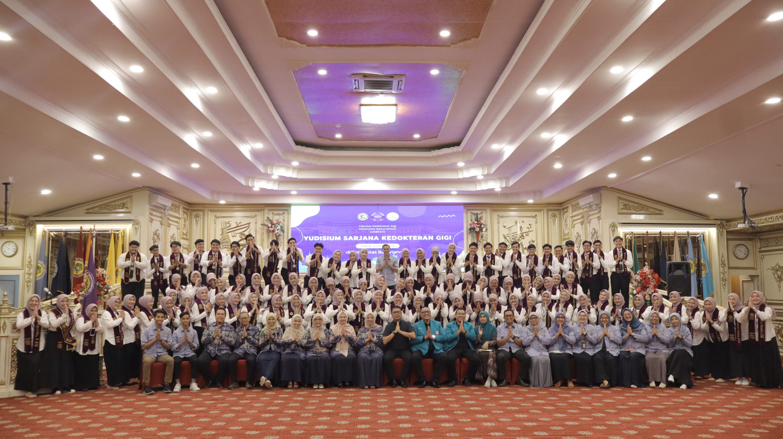FKG Unbrah Yudisium Sebanyak 93 Lulusan SKG