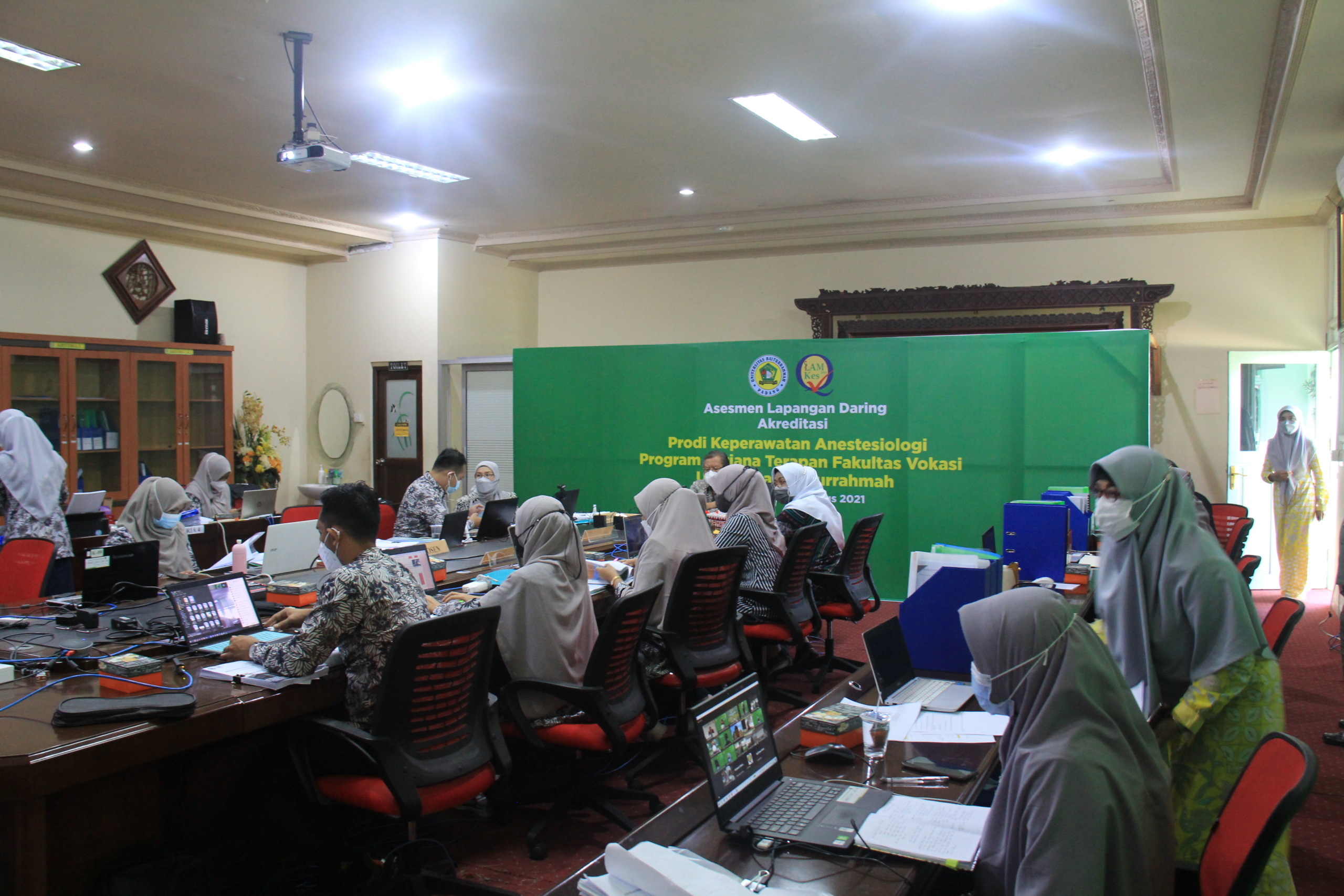 Tim Asesor LAMPTKes Laksanakan ALD Prodi Keperawatan Anestesiologi Unbrah