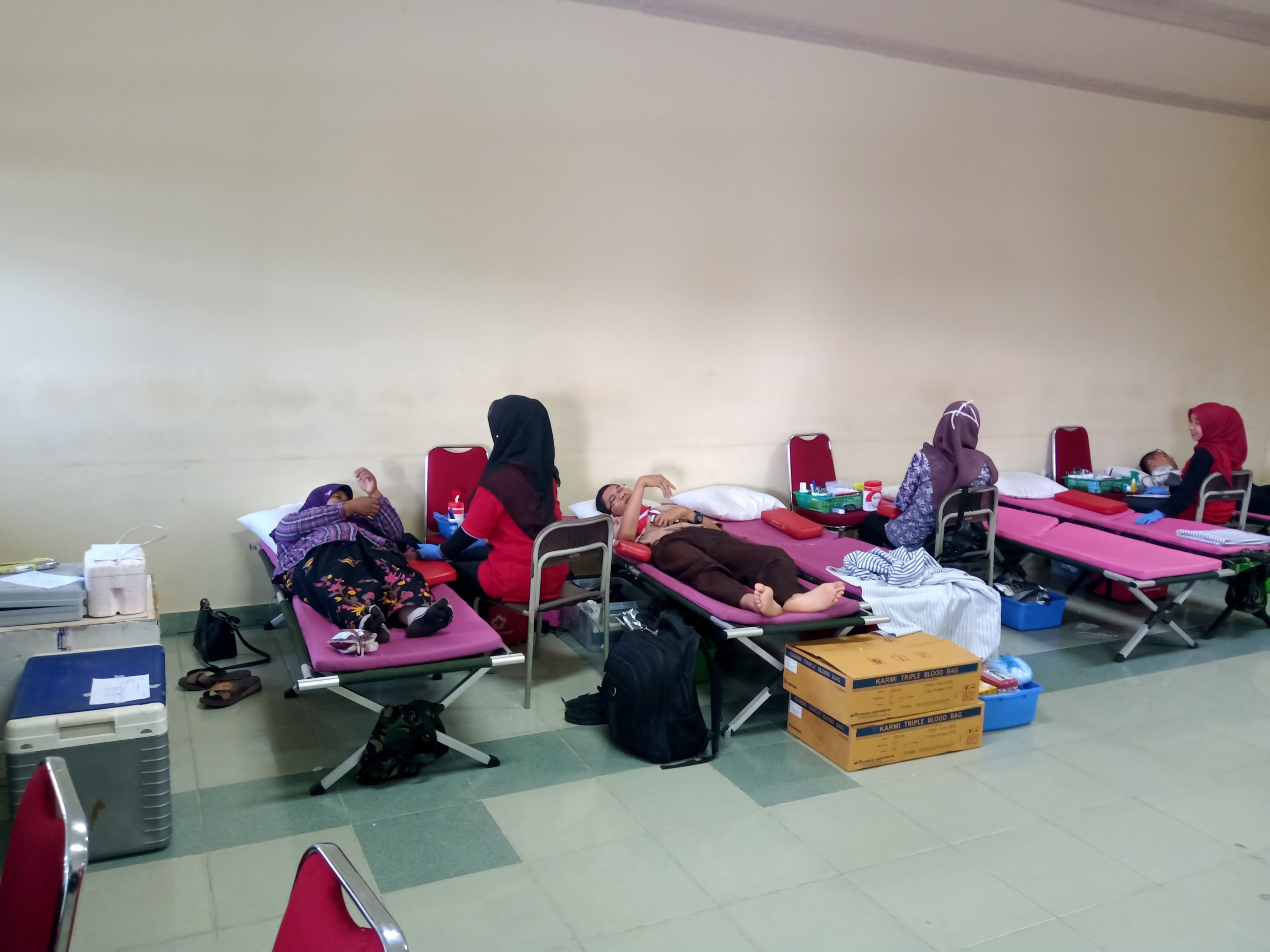 Unbrah Gelar Donor Darah Sambut Lustrum V