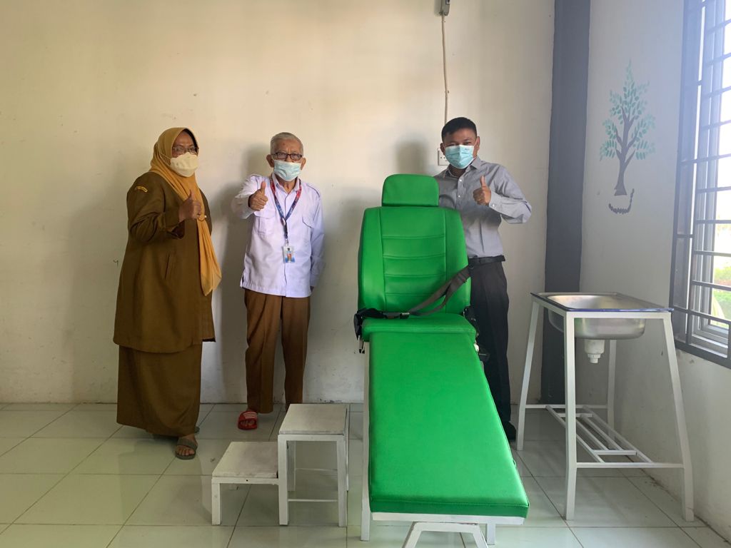 Dosen FKG Baiturrahmah Ciptakan Kursi Gigi Portable Untuk Individu Berkebutuhan Khusus
