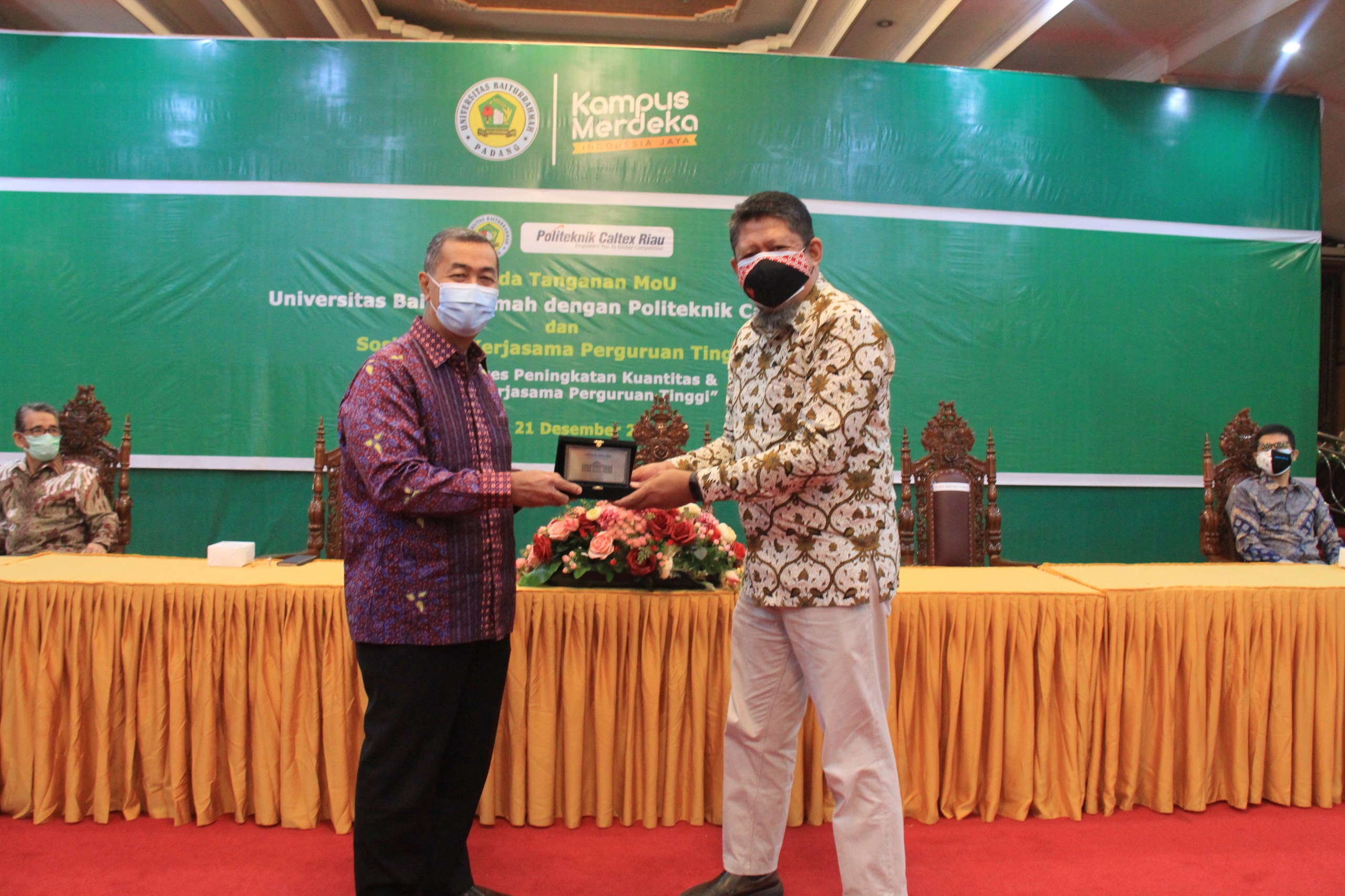 Unbrah Jalin Kerja Sama Dengan Politeknik Caltex Riau