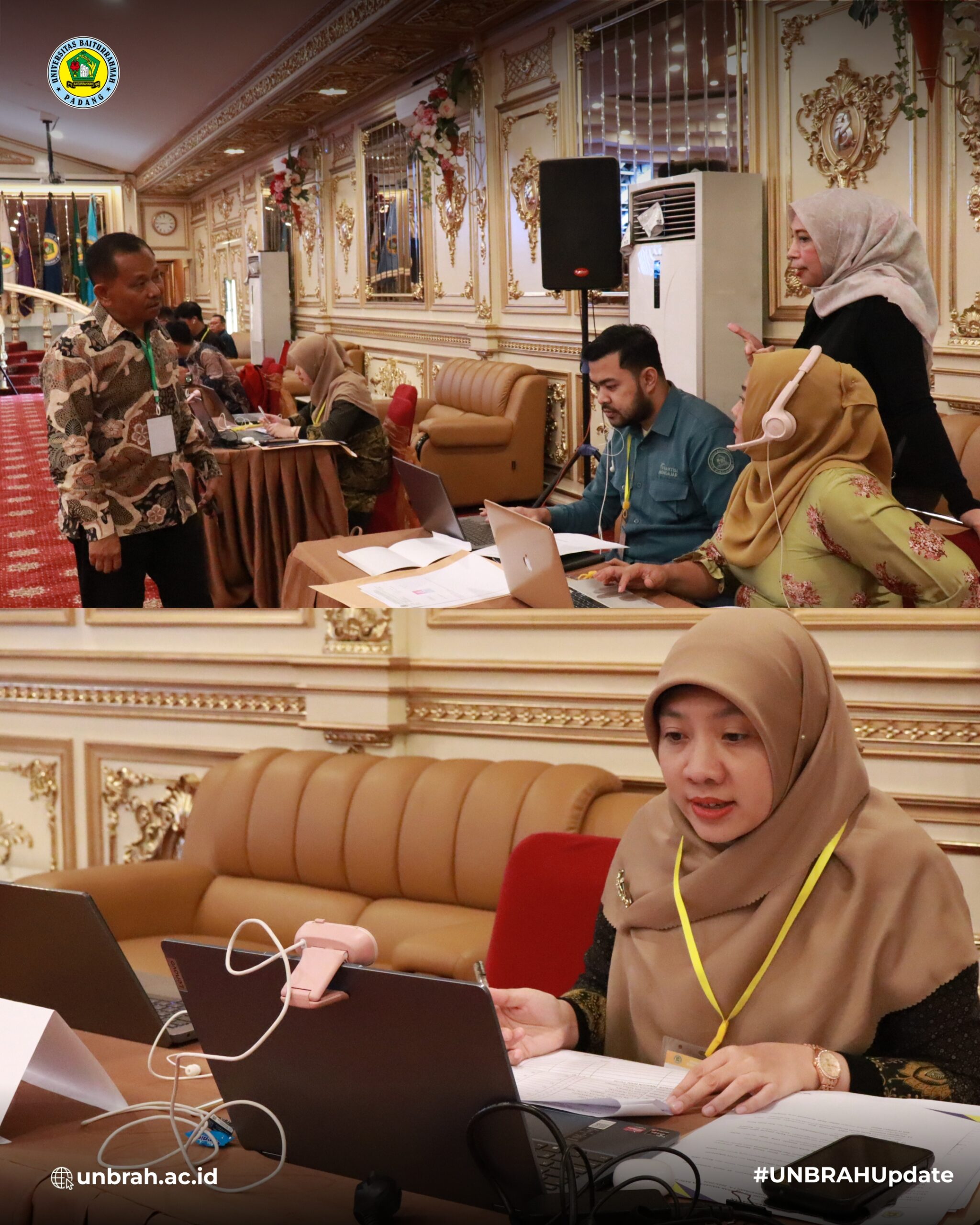 Ratusan Calon Mahasiswa Ikuti UTBK Online Unbrah Gelombang II