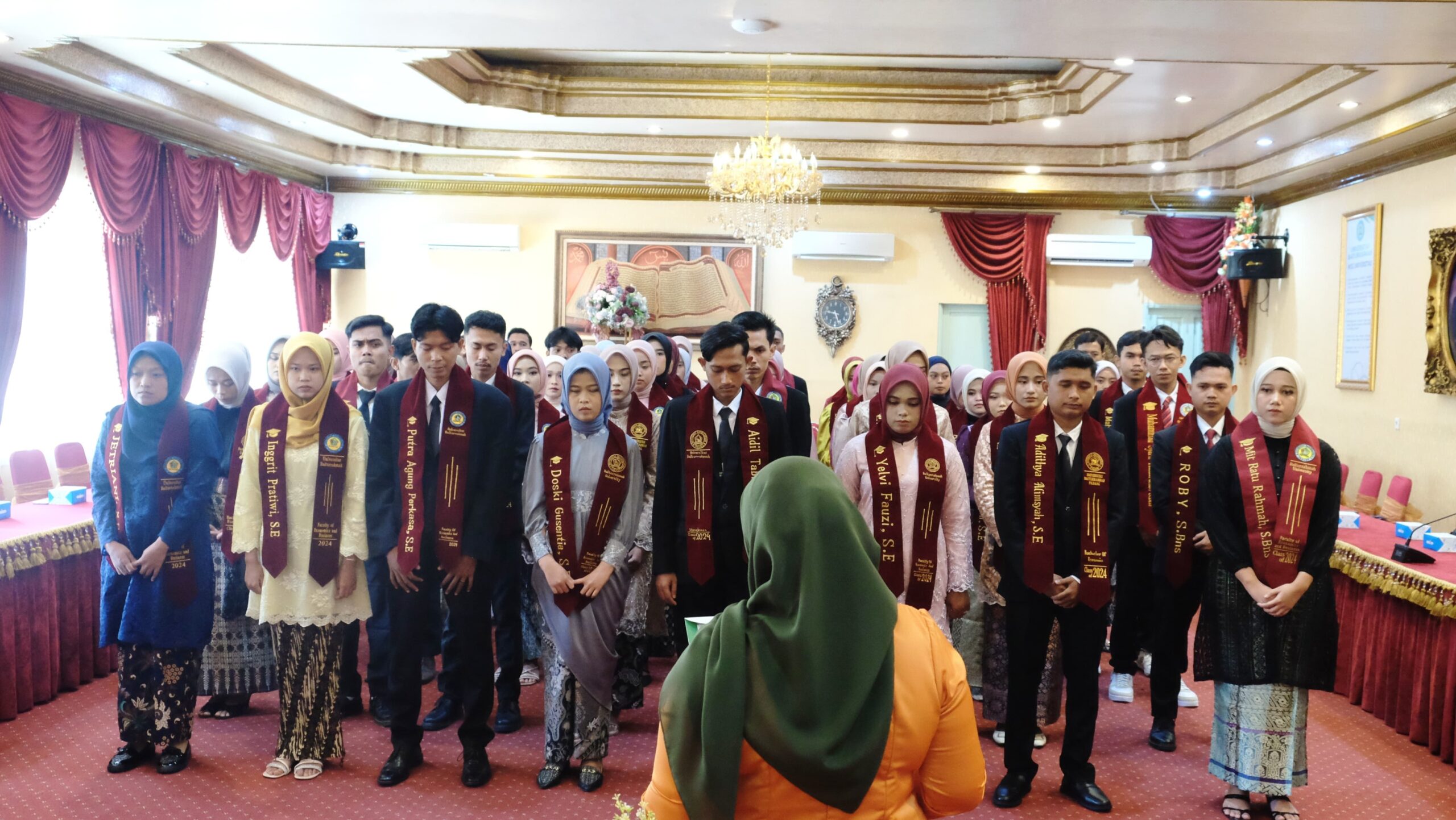 Fakultas Ekonomi & Bisnis Unbrah Gelar Yudisium Wisuda 91