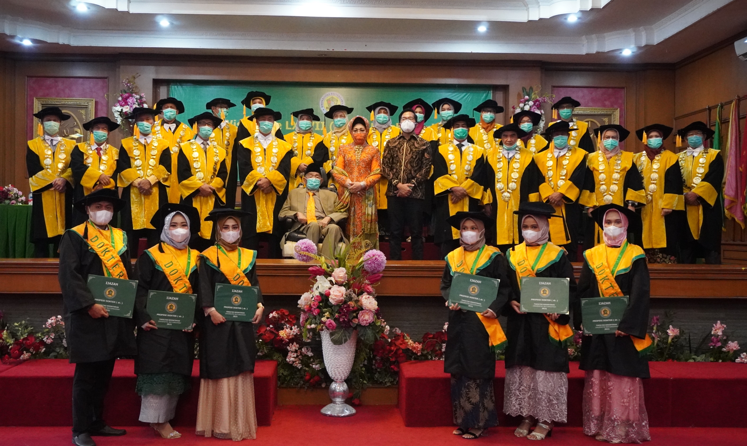 Unbrah Gelar Rapat Senat Terbuka Wisuda Periode 77