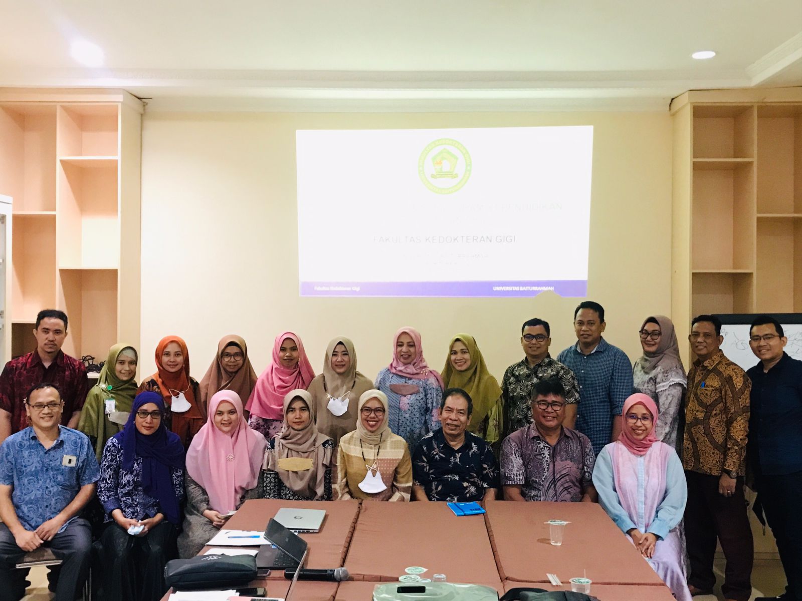 LP3M Unbrah Laksanakan AMI Fakultas Kedokteran Gigi 2022