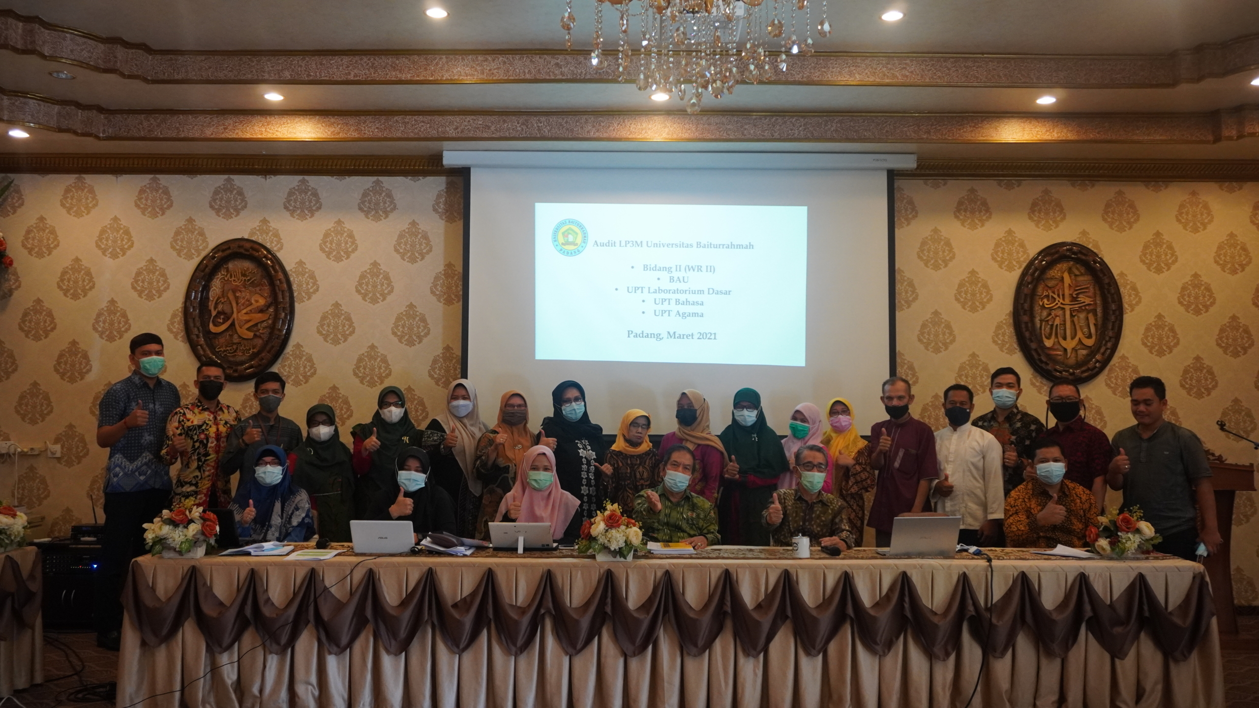 LP3M Unbrah Laksanakan AMI Non Akademik Pertama