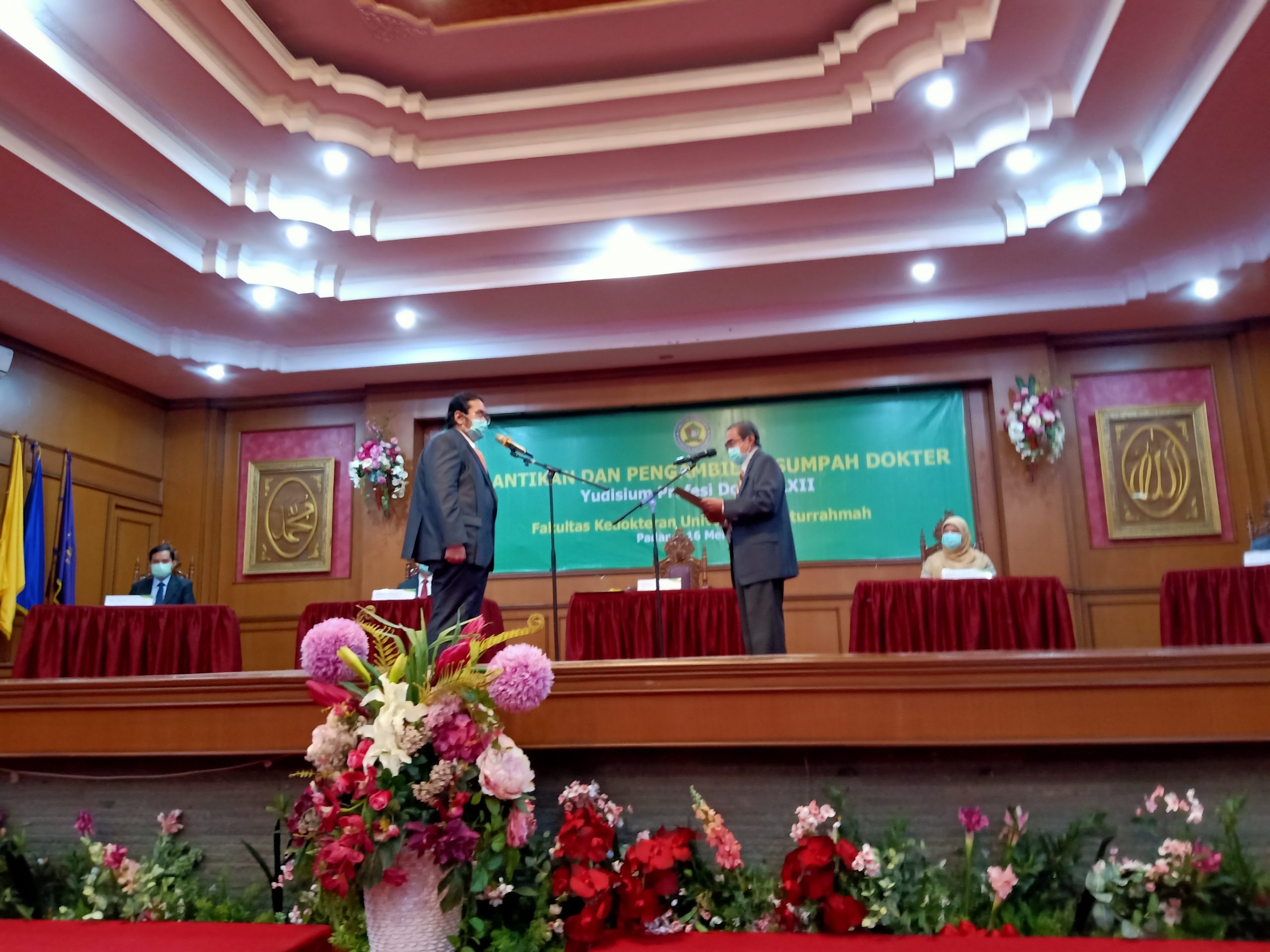 FK Unbrah Laksanakan Yudisium Profesi Dokter Pertama Secara Daring