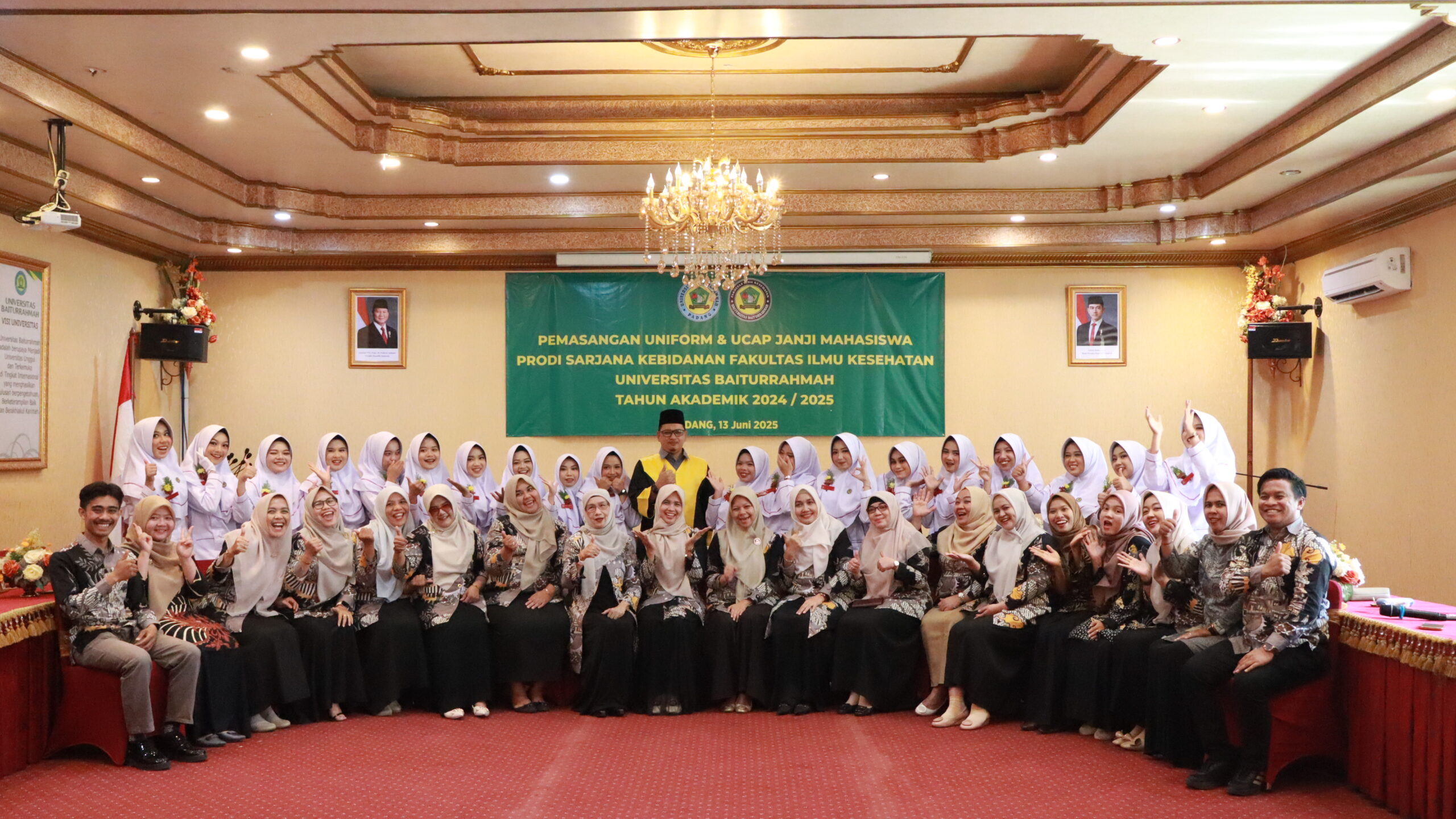 Prodi S1 Kebidanan Unbrah Gelar Caping Day 2025
