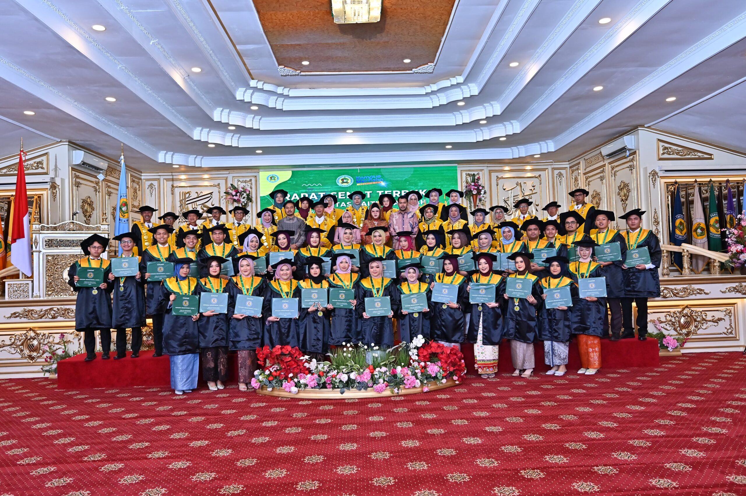 Universitas Baiturrahmah Laksanakan Wisuda Periode 93