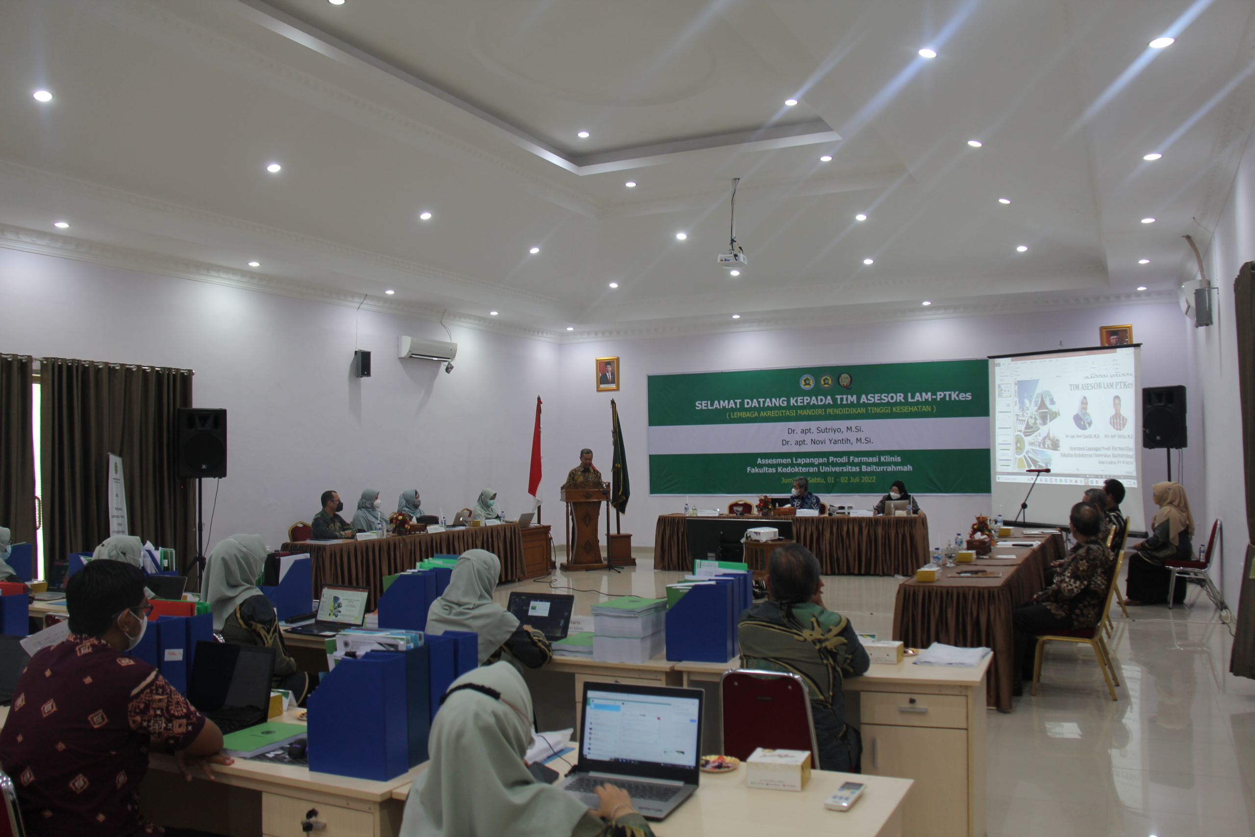 Asesor LAMPTKes Laksanakan Visitasi Terhadap Prodi Farmasi Klinis Unbrah