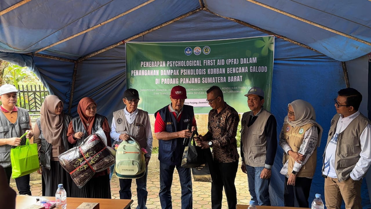 Tim Tanggap Darurat Bencana Unbrah Laksanakan Pengabdian Di Daerah Padang Panjang dan Tanah Datar