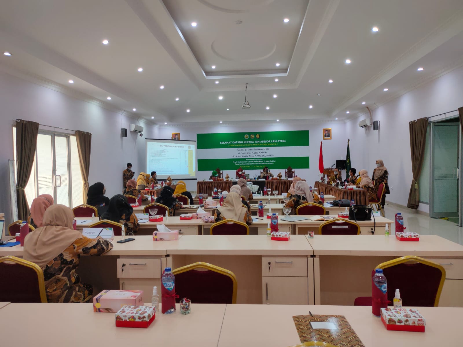 Asesor LAMPTKes Laksanakan Visitasi Ke Fakultas Kedokteran Unbrah