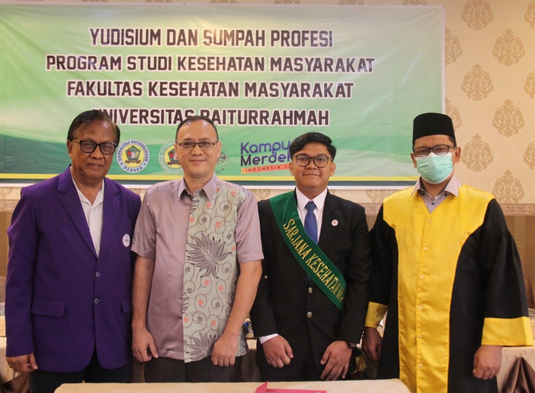 FKM Unbrah Gelar Yudisium dan Angkat Sumpah Profesi Prodi Kesehatan Masyarakat