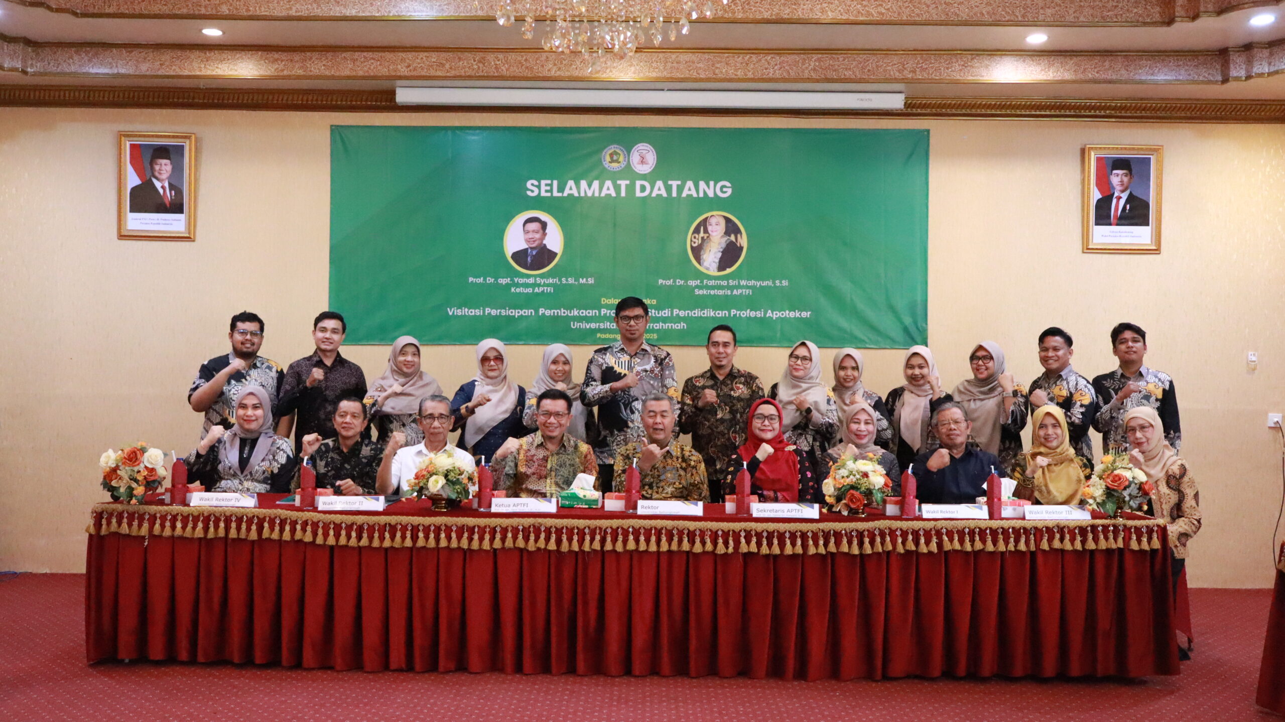 Farmasi Klinis Unbrah Gelar Visitasi Persiapan Pembukaan Program Studi Pendidikan Profesi Apoteker Unbrah