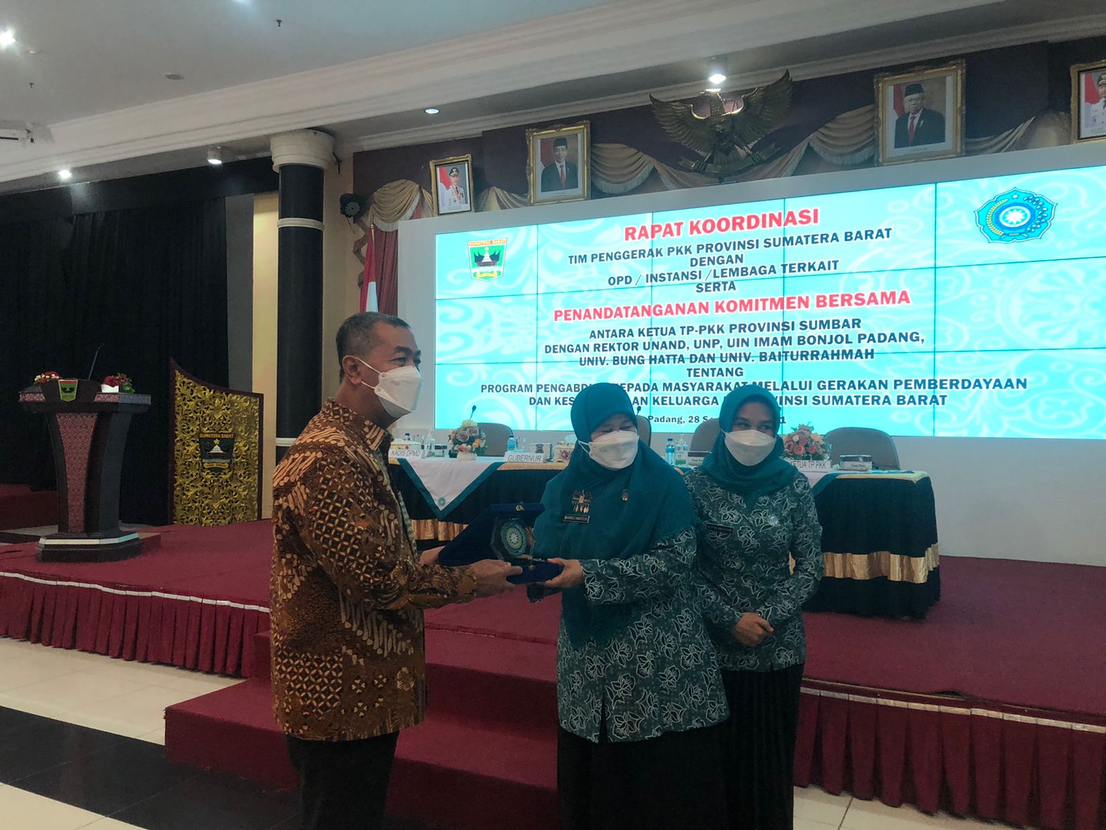 Termasuk Unbrah, PKK Provinsi Sumbar Jalin Mitra Dengan Lima Kampus