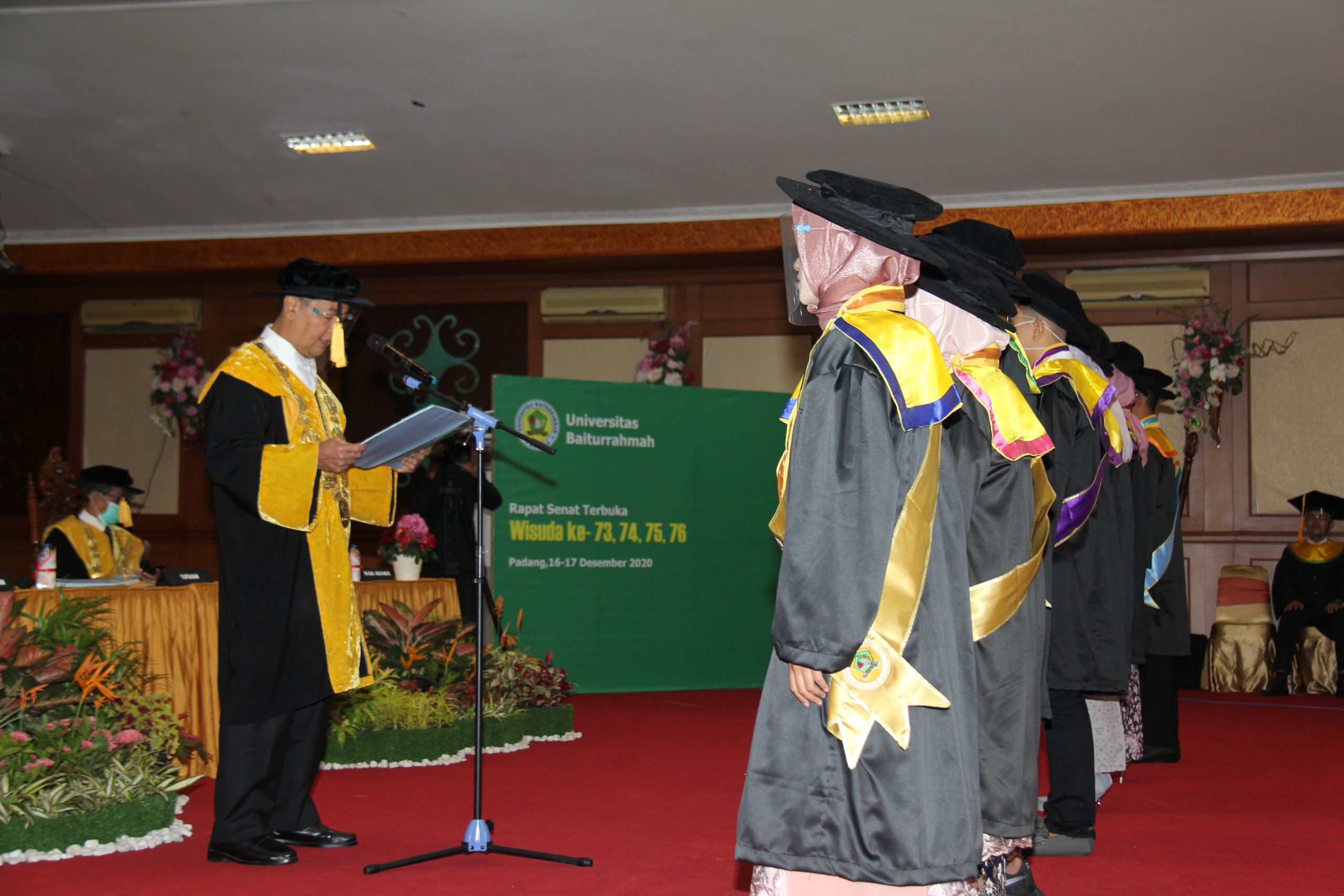 Unbrah Gelar Wisuda Virtual Angkatan 75 dan 76