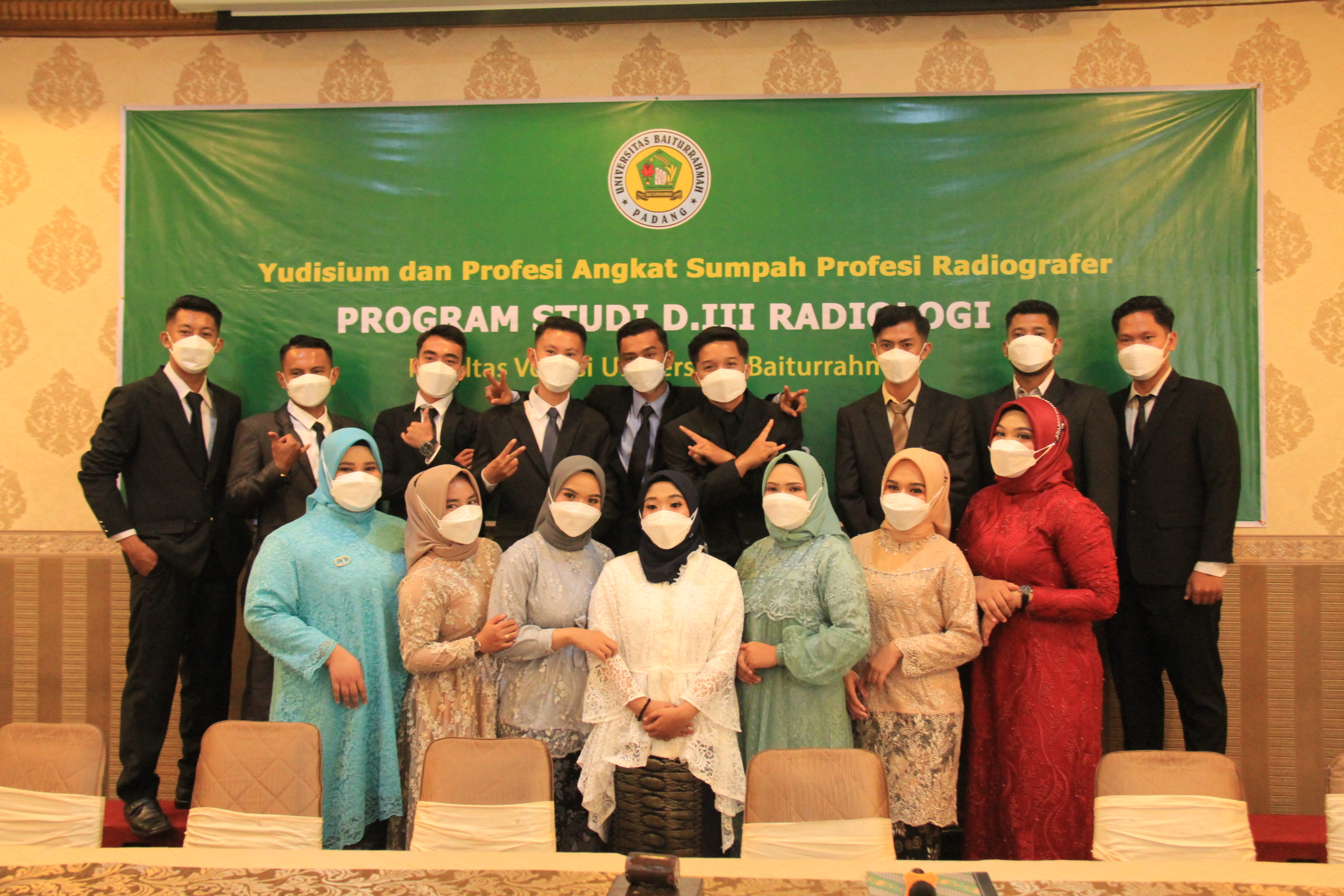 Prodi Radiologi Unbrah Gelar Yudisium dan Angkat Sumpah Profesi Radiografer 2022