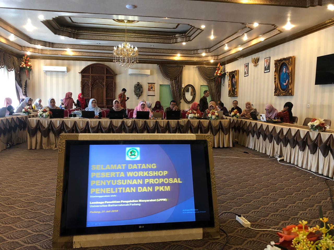 LPPM Unbrah Gelar Workshop Penyusunan Proposal Penelitian dan PKM