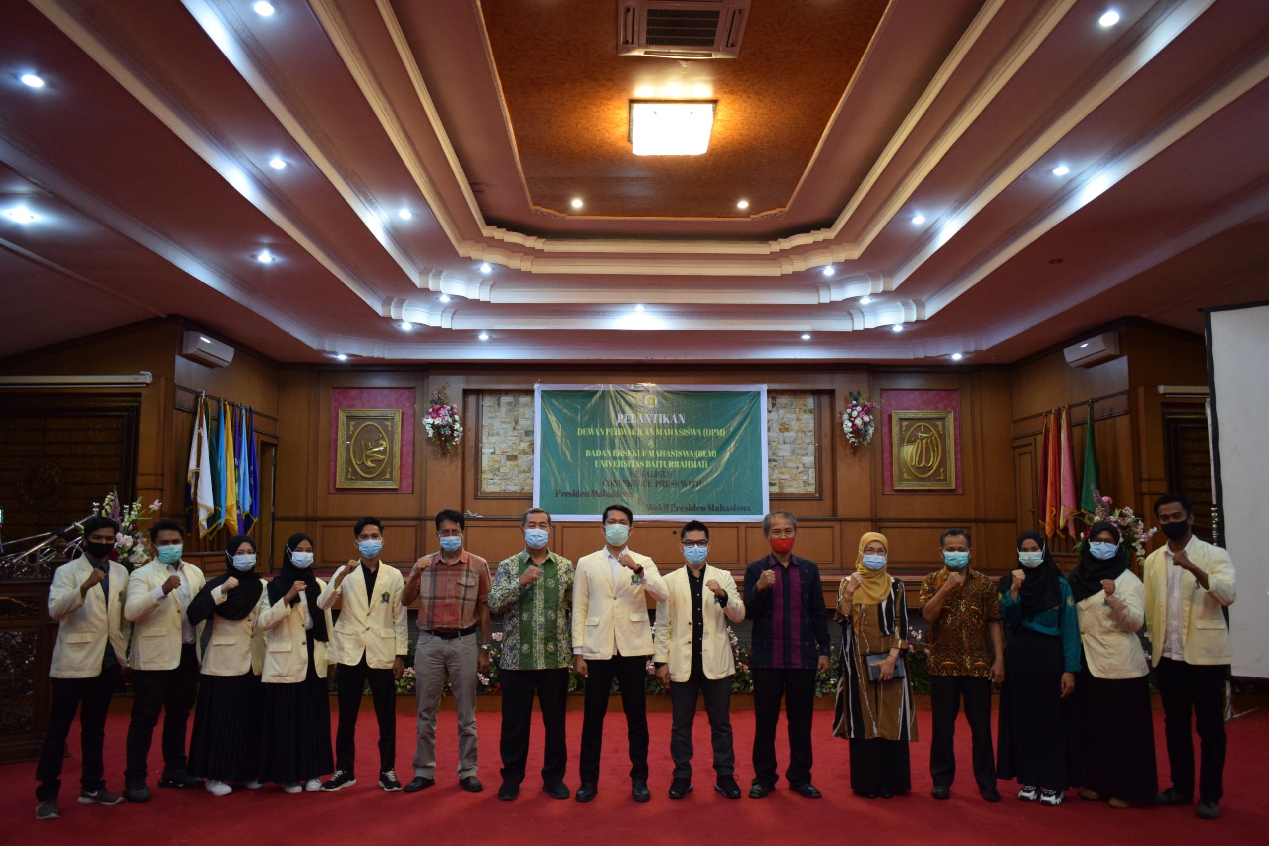 Kepengurusan BEM-DPM Unbrah 2020-2021 Resmi DIkukuhkan