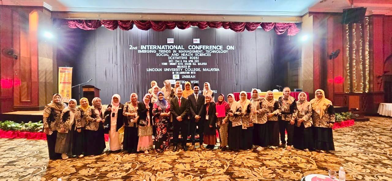 Delegasi Unbrah Ikut Serta Presentasi Di Seminar ICETMTSHS 2nd Lincoln University Malaysia