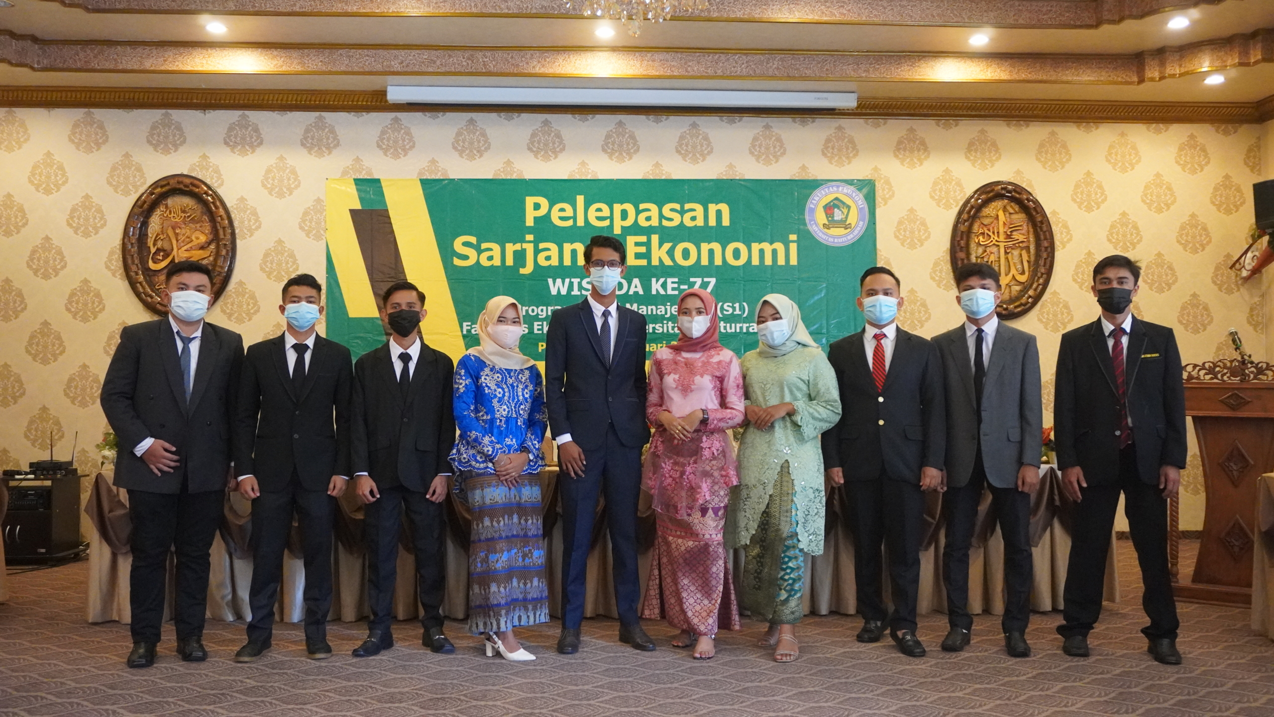 Fakultas Ekonomi Unbrah Gelar Pelepasan Wisudawan Periode 77
