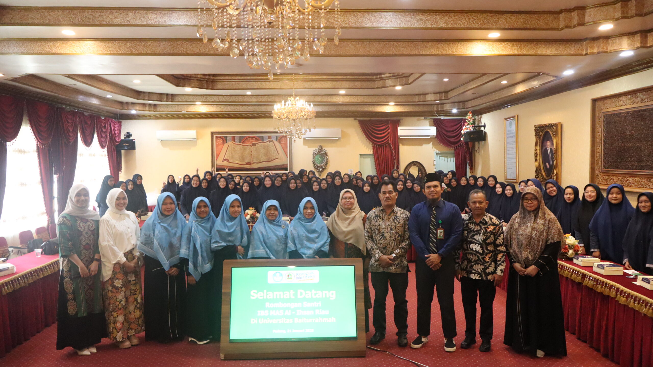Kunjungan MAS Al-Ihsan Boarding School Riau Ke Unbrah