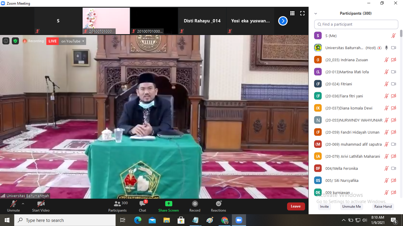 Kajian Dhuha : Zikir Wajib Dilakukan Setiap Saat