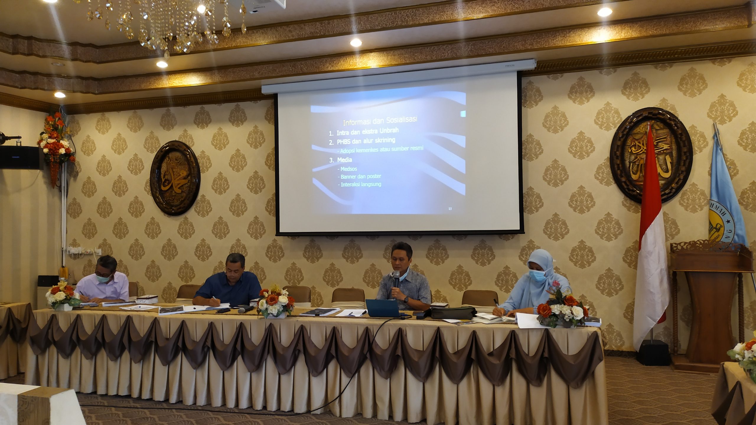 Unbrah Bentuk Tim Khusus Antisipasi Penyebaran Covid-19